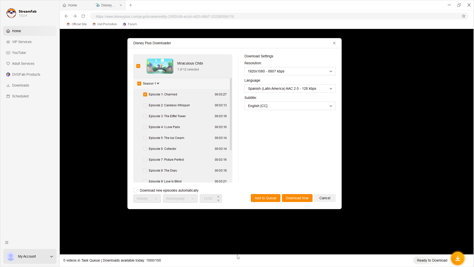 direct download vs re-encode: how to use a direct downloader