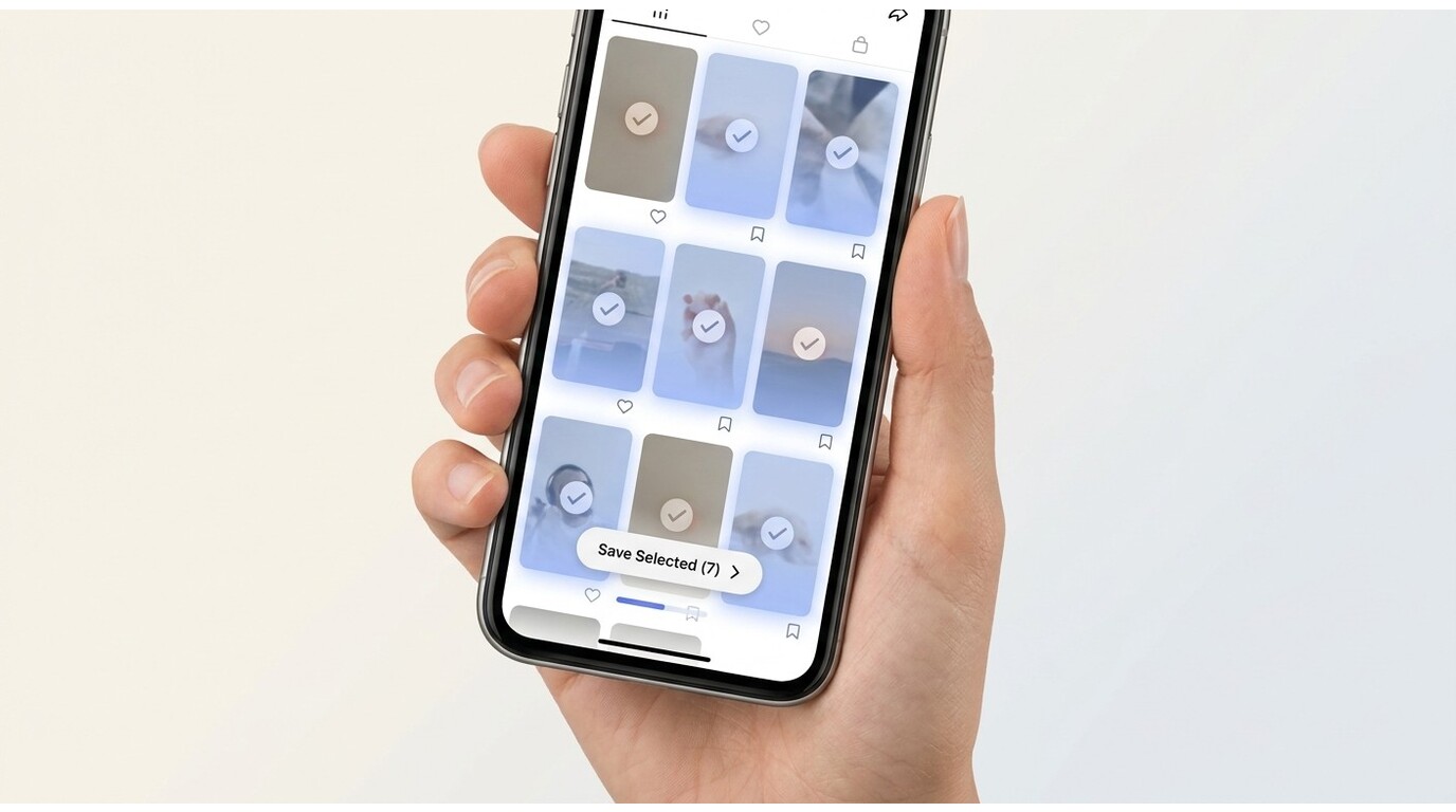 How to bulk save your liked and favorited tiktok v