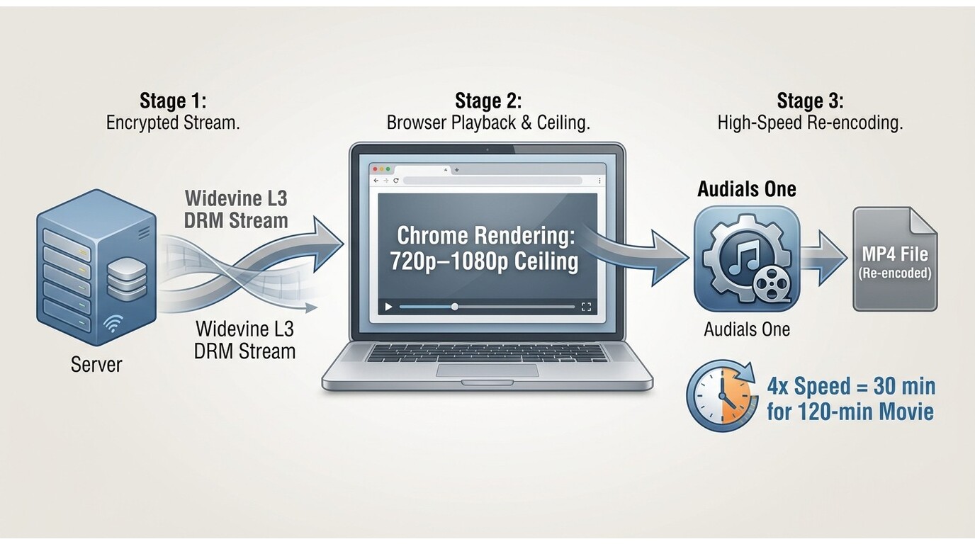 How audials records video the analog hole method e