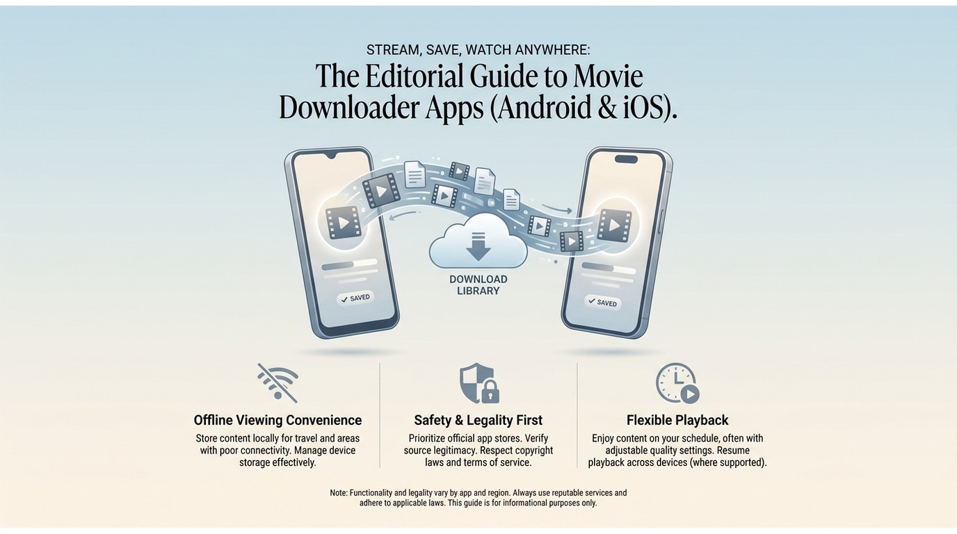 Movie downloader apps for android and ios