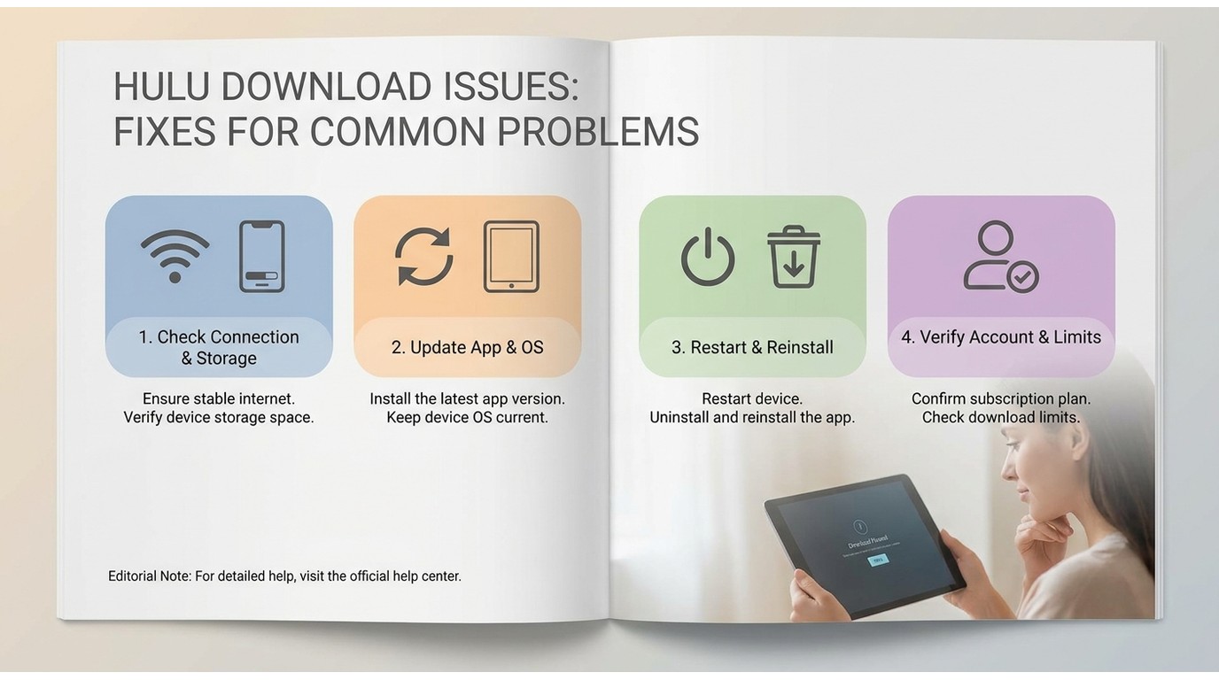 Hulu download issues fixes for common problems