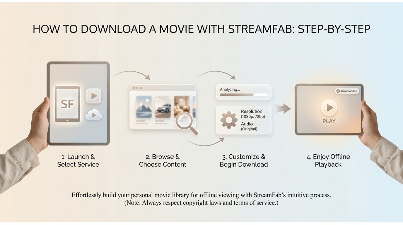 How to download a movie using streamfab step by st