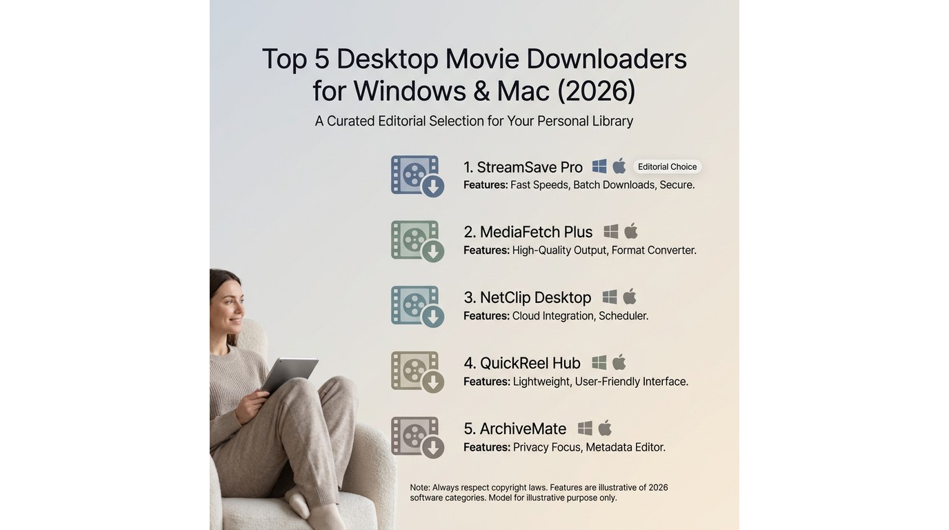Top 5 desktop movie downloaders for windows and ma