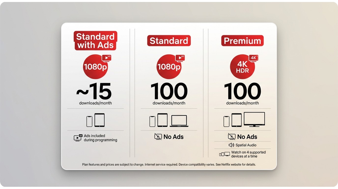Official ways to watch netflix offline in 2026