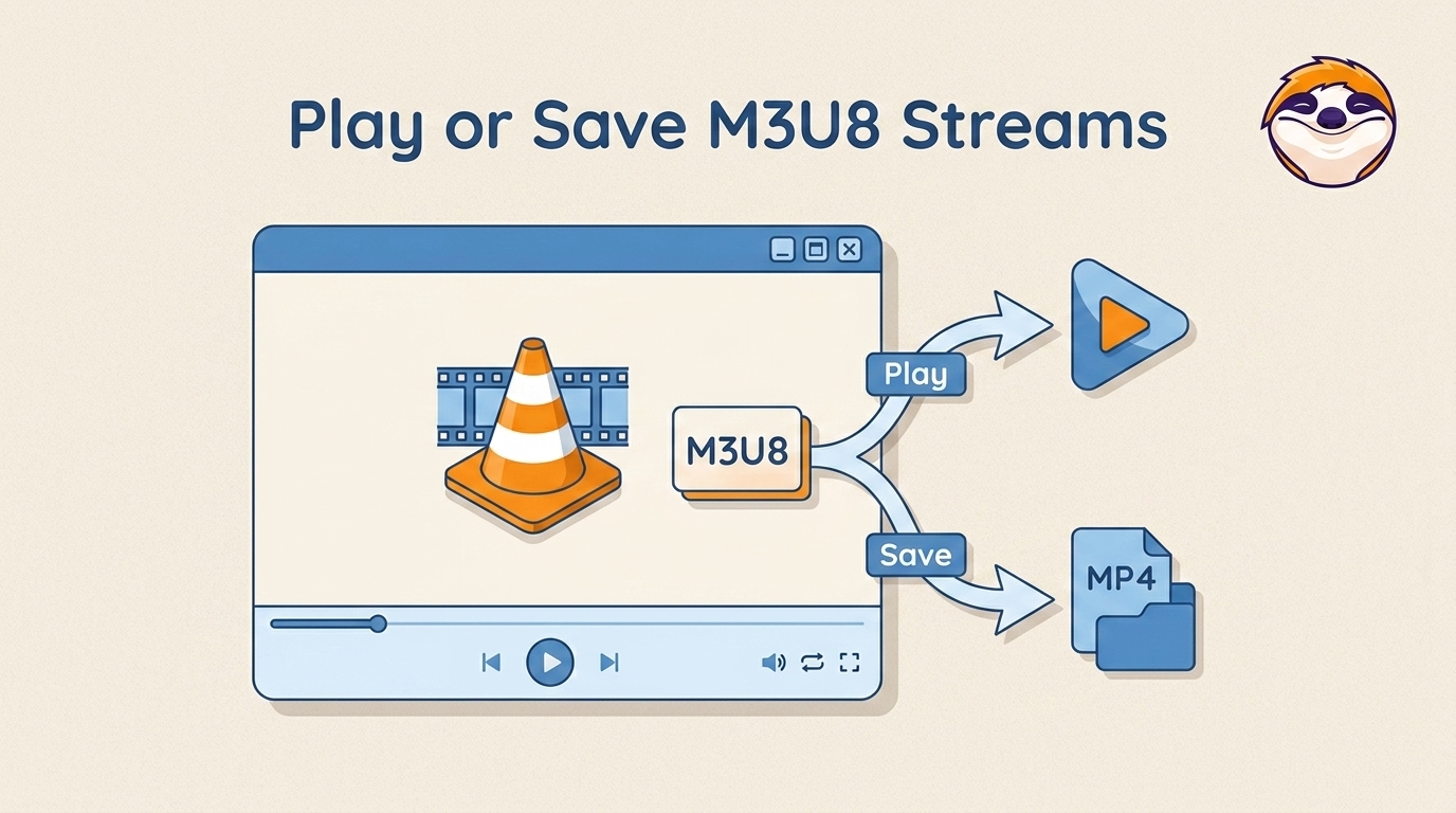 VLC M3U8: 4 Ways to Play or Save Streams