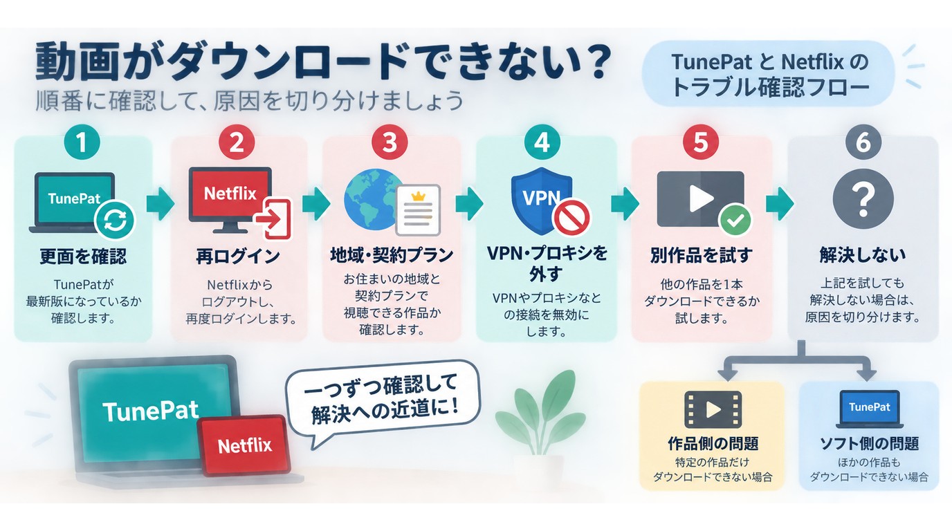 TunePatで保存に失敗したときの確認手順と原因の分岐