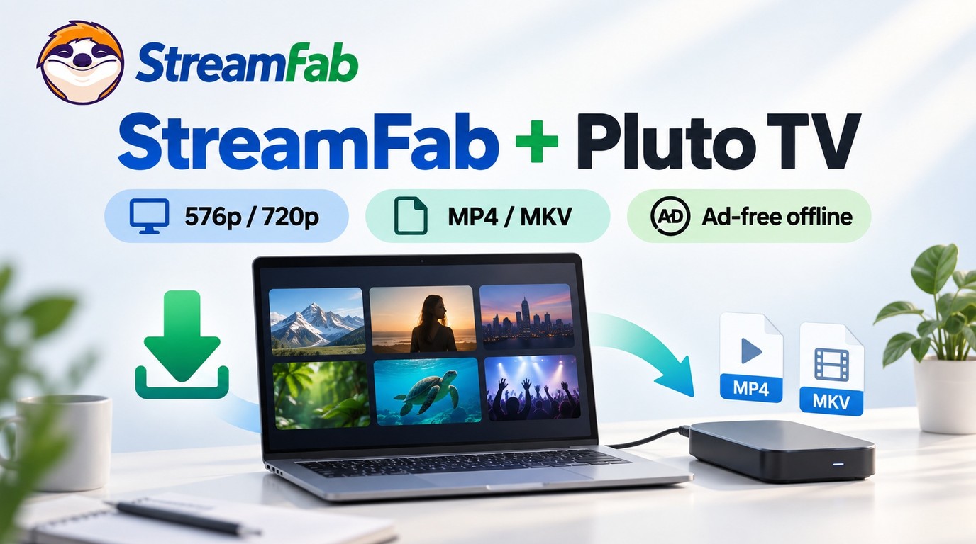 StreamFab Pluto TV Downloader Review 2026: Up to 720p