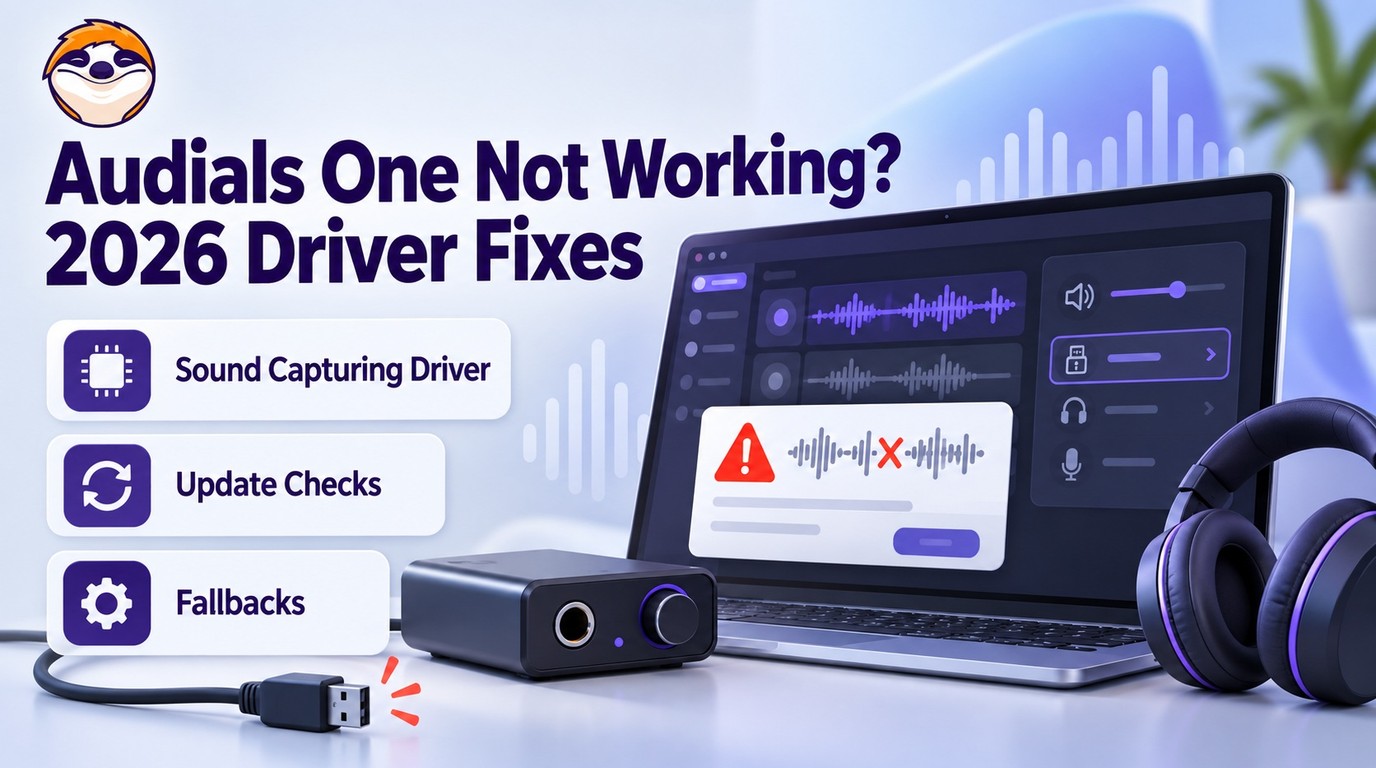 Audials Sound Capturing Driver Not Working? 2026 Fixes