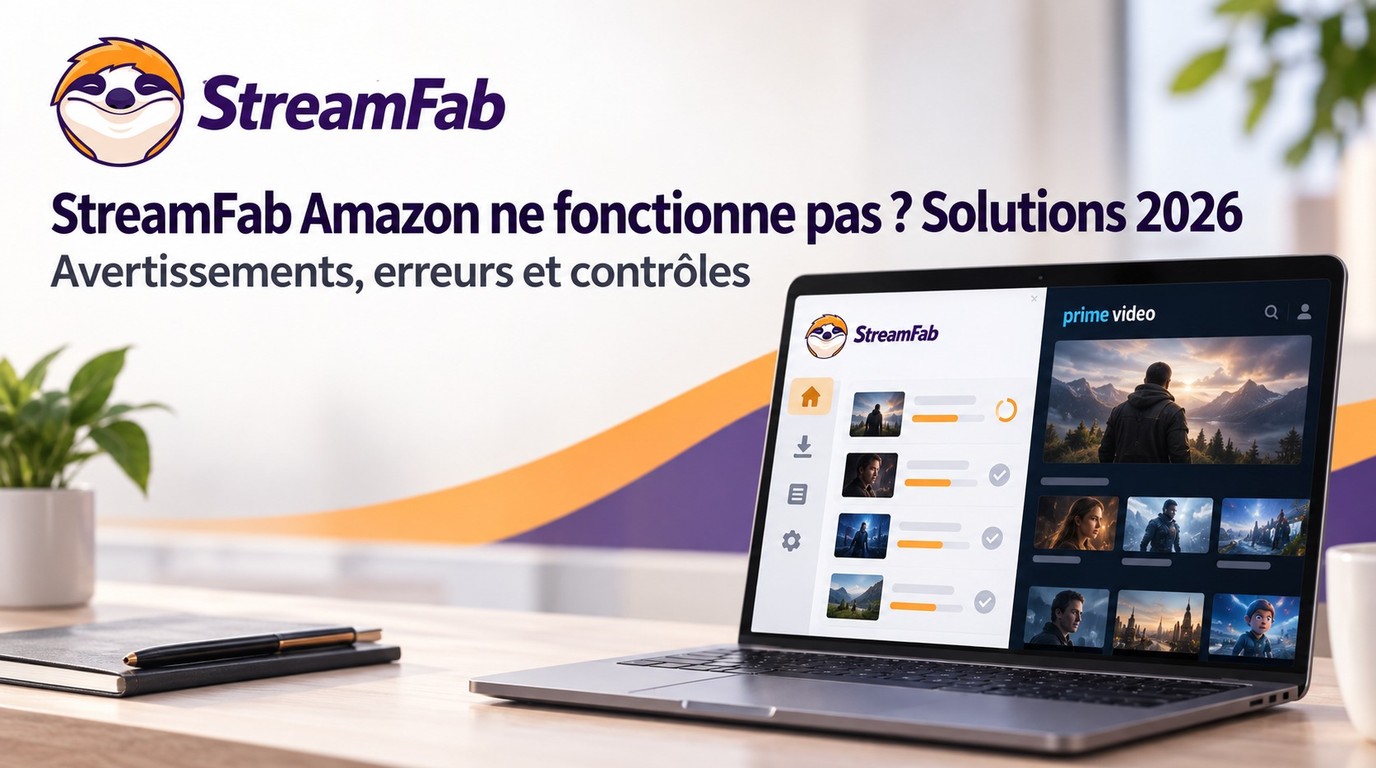 StreamFab Amazon Downloader ne fonctionne pas en 2026 : que faire ?