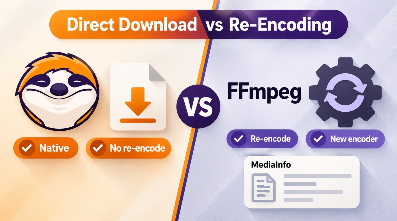 Direct Download vs. Re-Encoding: How to Verify the Difference