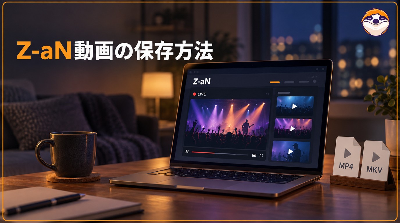 Z-aNのダウンロードと保存方法|アーカイブ・ライブ配信の違いと注意点【2026年版】