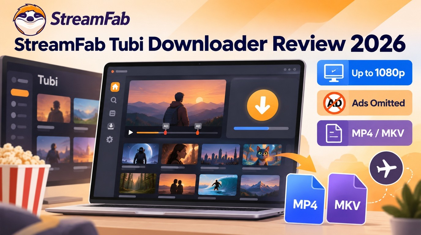 StreamFab Tubi Downloader Review: MP4 Quality, Ads, and Offline Use (2026)