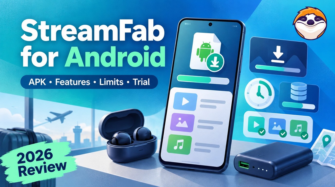 StreamFab for Android Review (2026): APK, Features, Limits, and Trial
