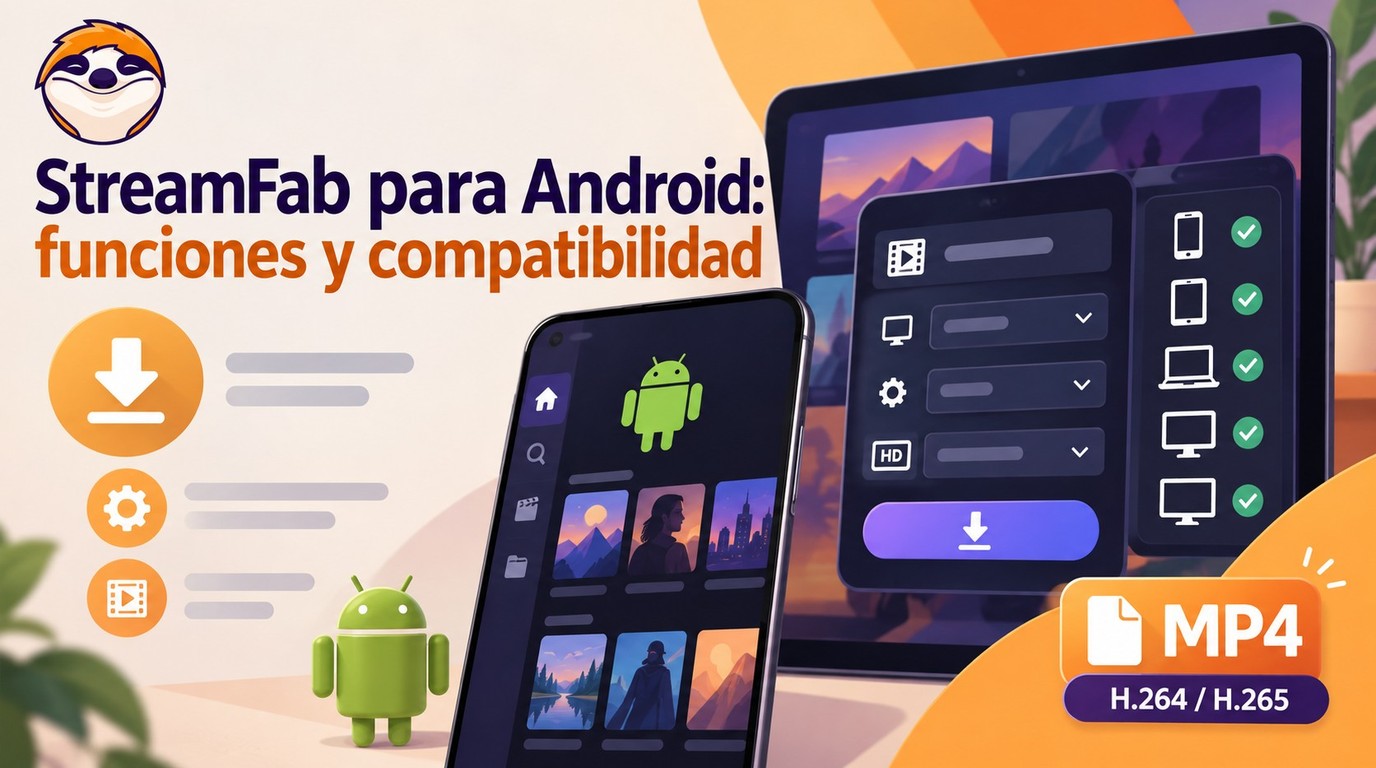 StreamFab para Android: reseña 2026, funciones y compatibilidad