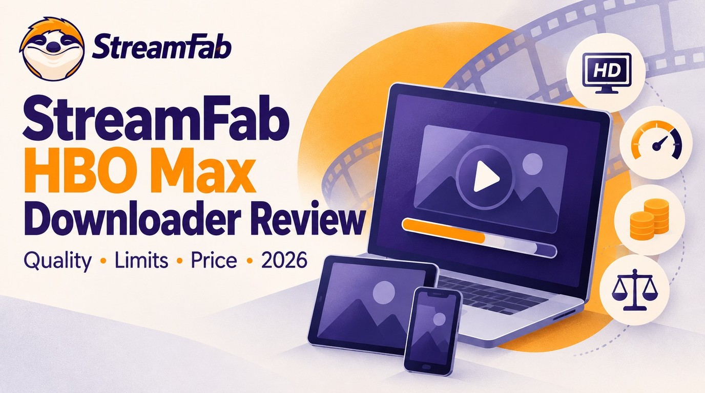 StreamFab HBO Max Downloader Review: Quality, Limits, and Price (2026)