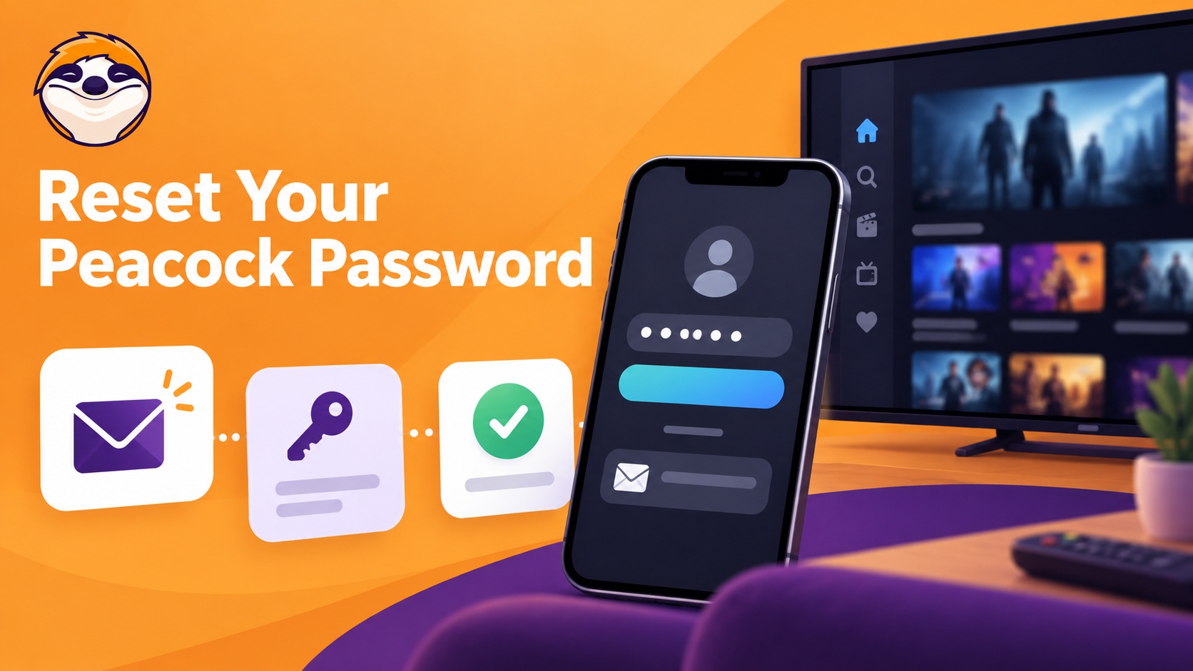 peacocktv.com/forgot: Reset Your Peacock Password