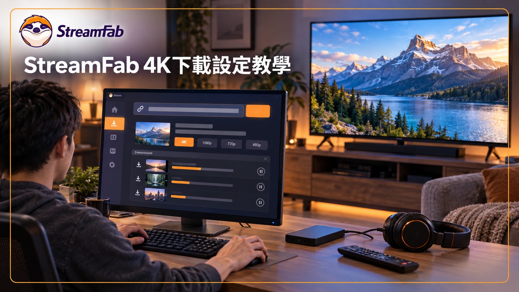 StreamFab下載4K影片教學：平台畫質與設定