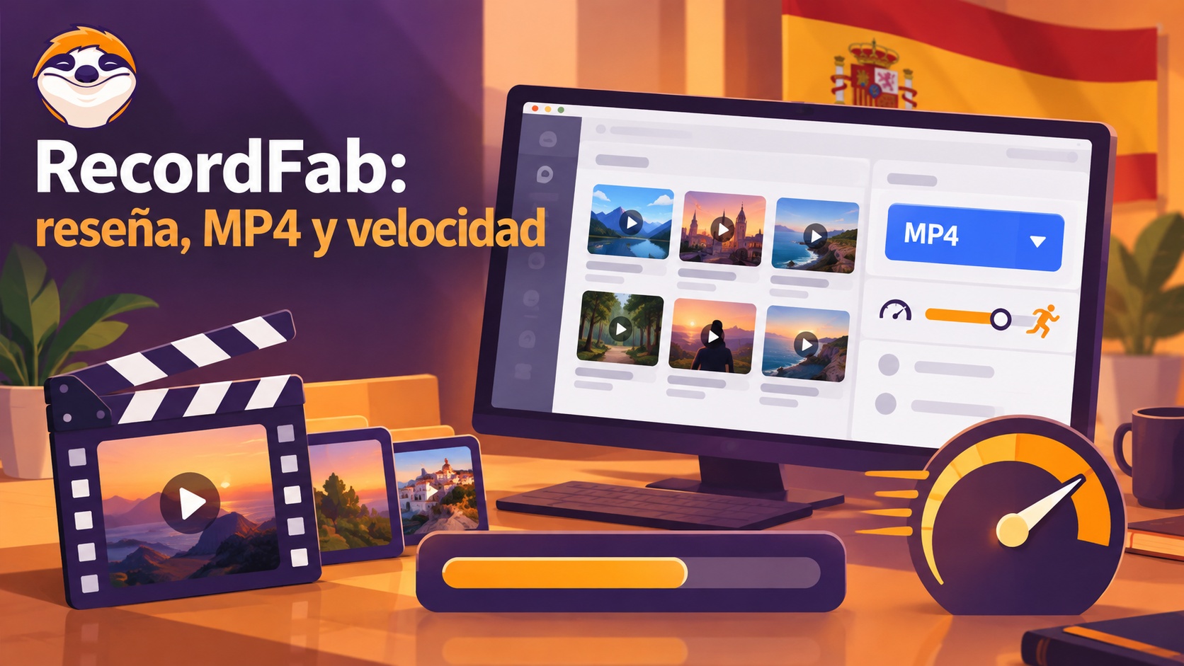 RecordFab: reseña 2026, grabación en MP4 y velocidad en España