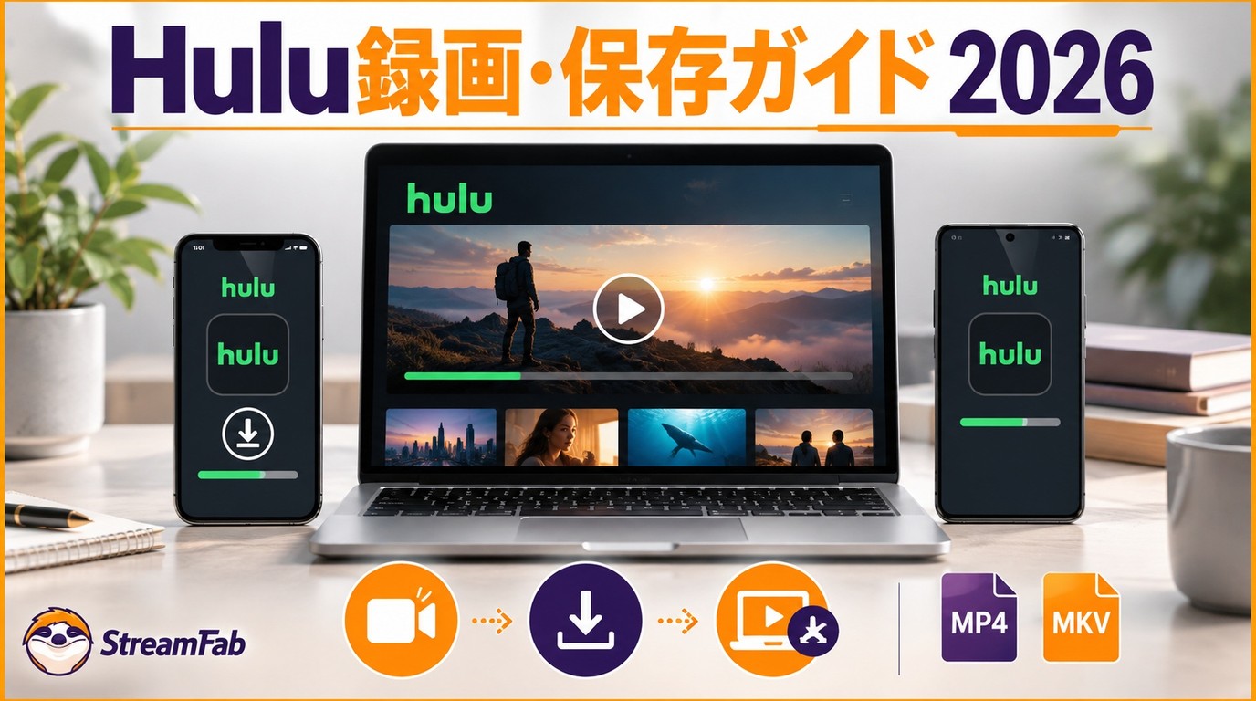 iPhoneでHuluを録画する裏ワザはある?保存の仕組みとPCの3方式