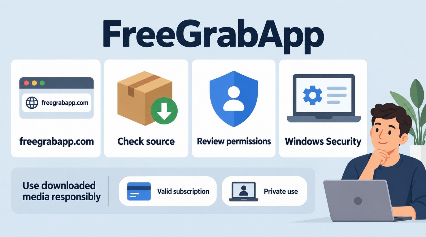 How to verify a FreeGrabApp installer from freegrabapp.com before installation