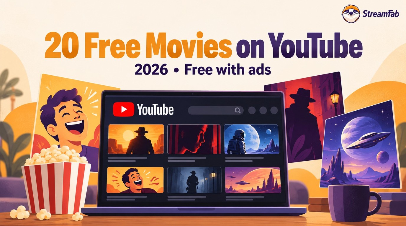 Top 10 Best Free Movies on YouTube, Plus 10 Backups