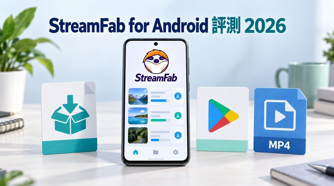 StreamFab for Android評測:APK、Google Play版差異與MP4保存