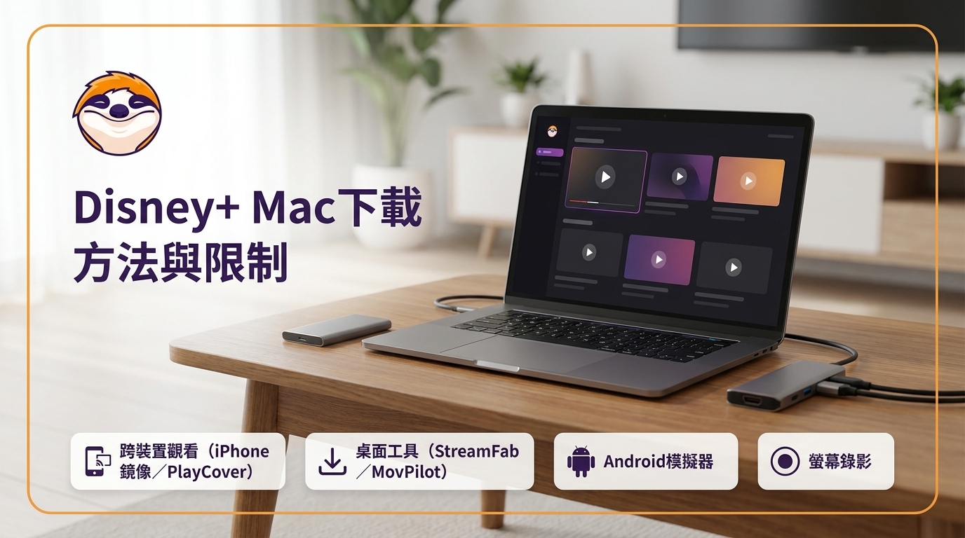 Disney+ Mac下載指南：4類方法與使用限制