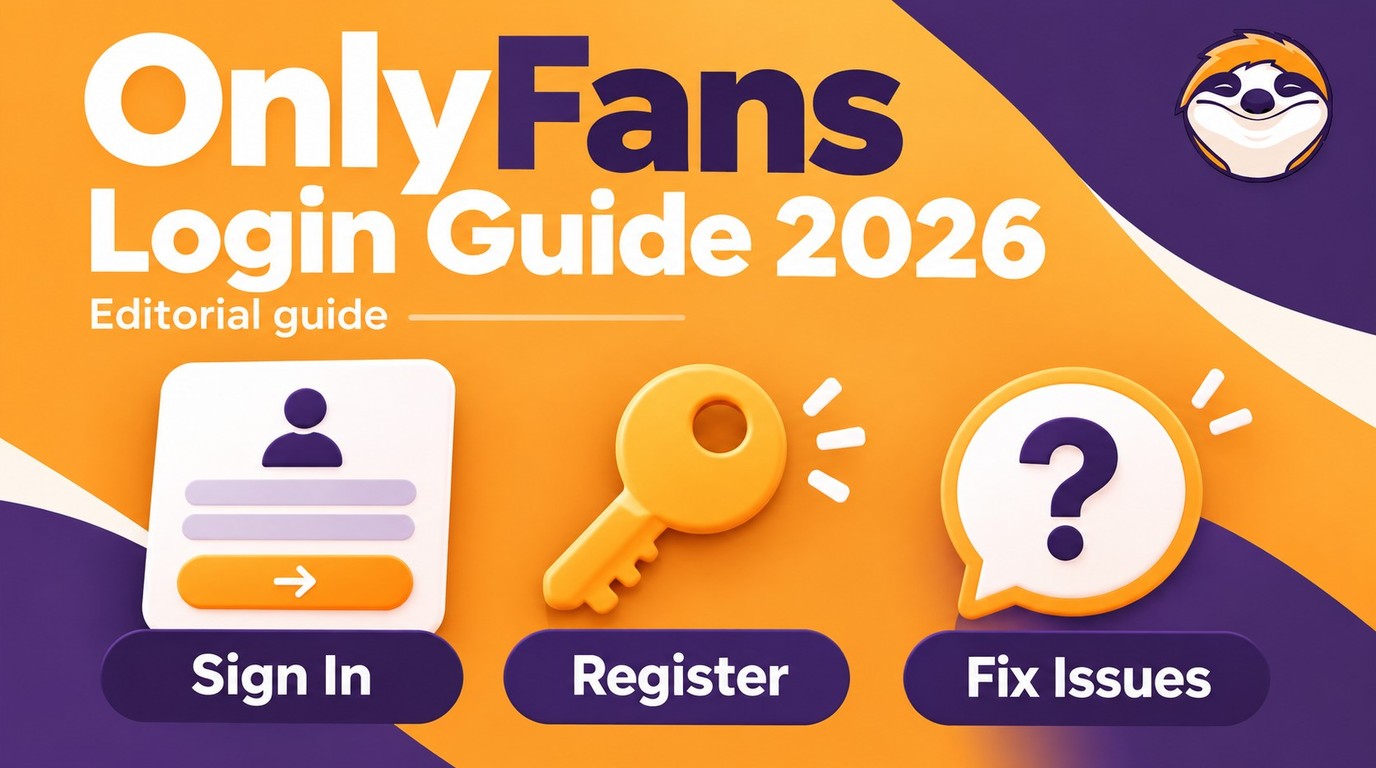 OnlyFans Login in 2026: How to Sign In, Register & Fix Common Issues